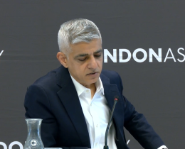 Mayor of London Sir Sadiq Khan at the London Assembly this week