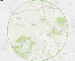 The circle map published by MHCLG