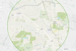 The circle map published by MHCLG