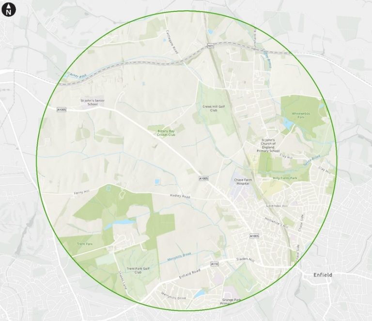 Enfield Rangers Map Campaign group slams government over lack of information on 'new town ...