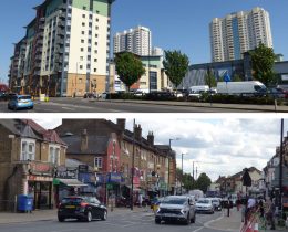 Lower Edmonton (top) and Enfield Wash (bottom)