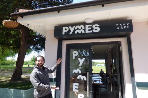 Baran Korkmaz is the operator of the new Pymmes Park Café