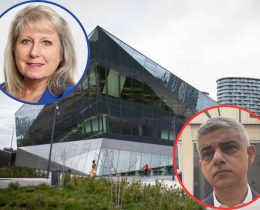 Susan Hall (inset left) has criticised Sadiq Khan (inset right) over his record in office