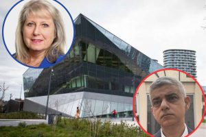 Susan Hall (inset left) has criticised Sadiq Khan (inset right) over his record in office