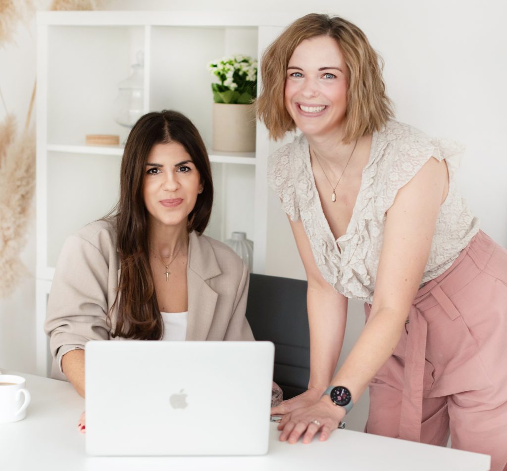 Stephanie Nicolaou and Maddie Moate, founders of The Learning Tree