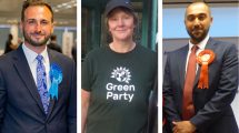 From left; Tory group leader Alessandro Georgiou (credit Basil Leaf Ltd), Green group leader Sarah Jons and Labour group leader Ergin Erbil (both credit Anna-Louise Adepegba)