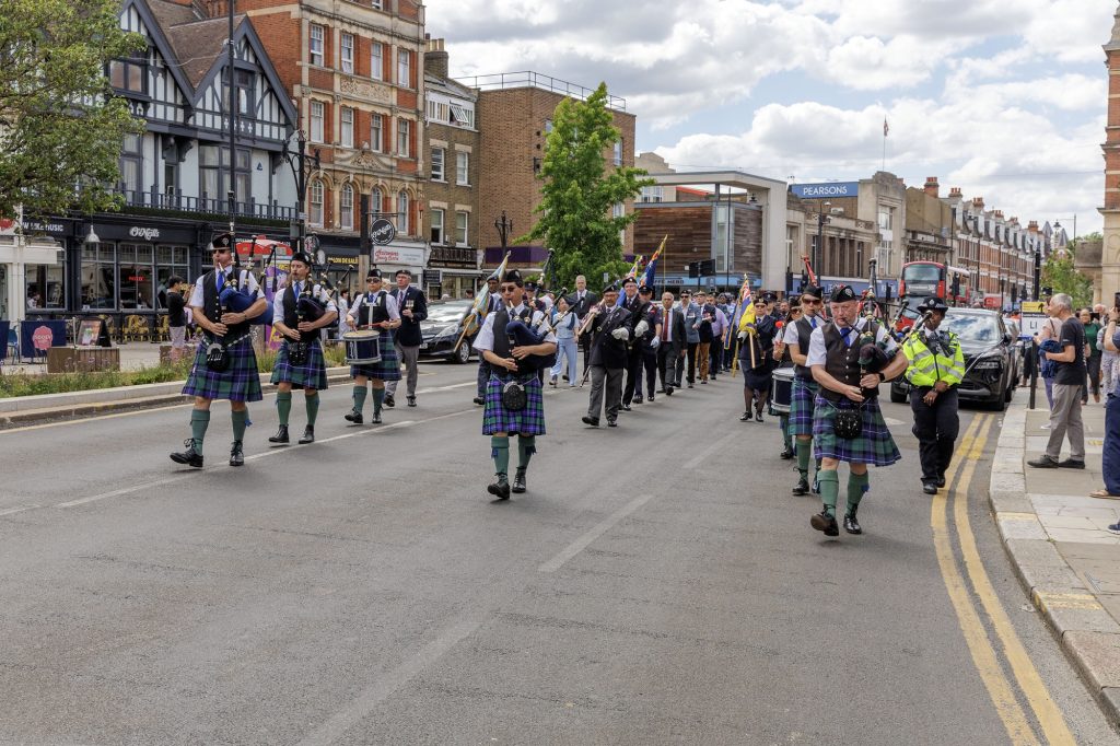 The Armed Forces Day Parade in Enfield on Sunday