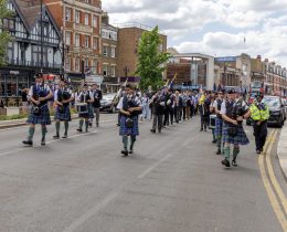 The Armed Forces Day Parade in Enfield on Sunday