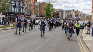 The Armed Forces Day Parade in Enfield on Sunday