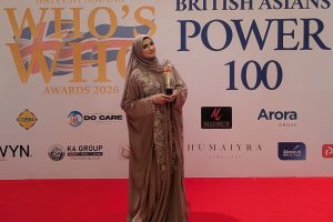 Khalima Khan at the British Asians Who's Who Awards