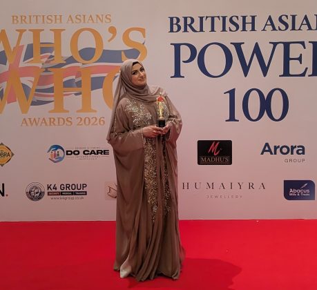 Khalima Khan at the British Asians Who's Who Awards