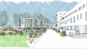 The early plans Brimsdown Sports Ground (credit Arish Living)