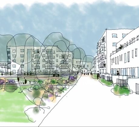 The early plans Brimsdown Sports Ground (credit Arish Living)