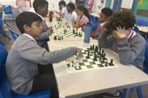 Children take part in the ETSP Chess Tournament 2026