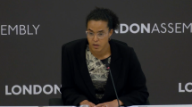Deputy mayor for policing Kaya Comer-Schwartz at the London Assembly