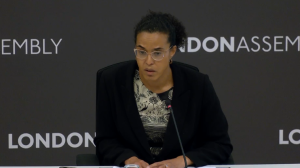 Deputy mayor for policing Kaya Comer-Schwartz at the London Assembly