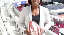 Maggie Alphonsi, former England Women's rugby player (credit Kumail Jaffer-LDRS)