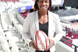 Maggie Alphonsi, former England Women's rugby player (credit Kumail Jaffer-LDRS)