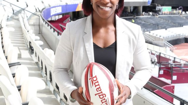Maggie Alphonsi, former England Women's rugby player (credit Kumail Jaffer-LDRS)