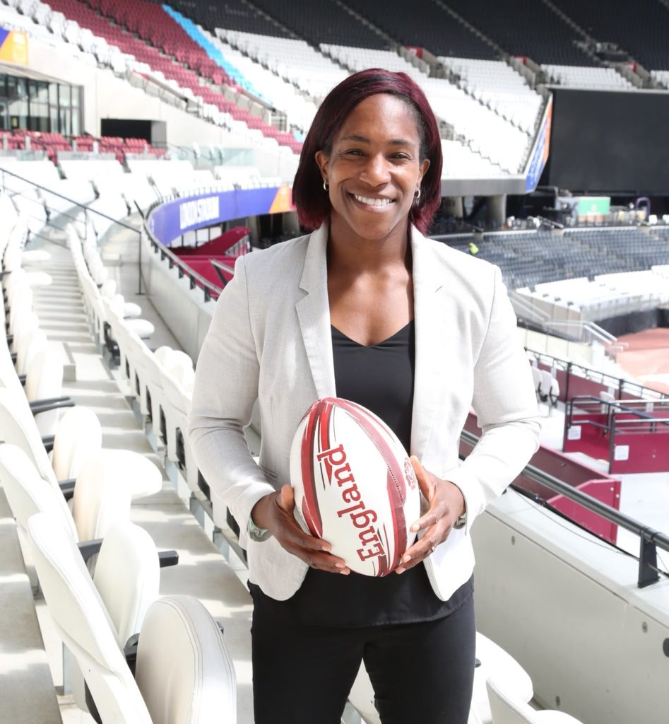 Maggie Alphonsi, former England Women's rugby player
(credit Kumail Jaffer-LDRS)