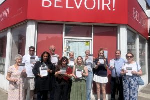 Residents protest in Green Lanes at the location of a proposed adult gaming centre