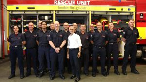 Sadiq Khan at the launch event for the London Heat Plan (credit GLA)