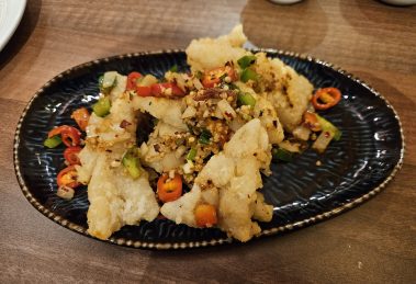 Salt and pepper squid