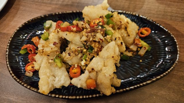 Salt and pepper squid