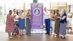 The 'We Welcome Breastfeeding' event (credit Enfield Council)