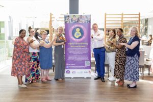 The 'We Welcome Breastfeeding' event (credit Enfield Council)