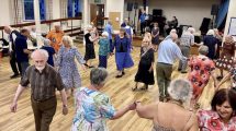 Winchmore Folk Dance Club meets on Tuesdays at Winchmore Hill URC and on Saturdays at Trinity Church Hall in Enfield Town