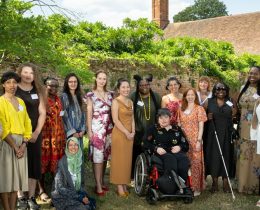 The 'Inspiring Women' graduation at Forty Hall (credit Enterprise Enfield)