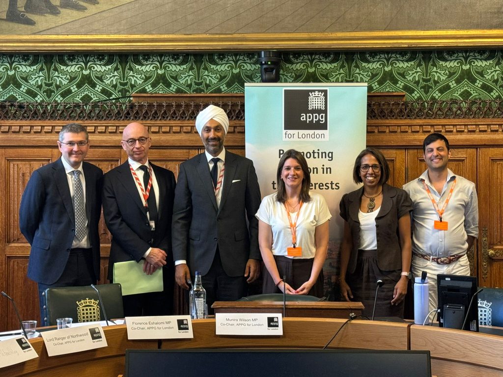 Members of the All-Party Parliamentary Group for London (credit London Councils)