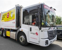An Enfield bin lorry (credit Enfield Council)