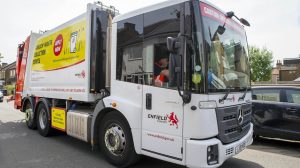 An Enfield bin lorry (credit Enfield Council)