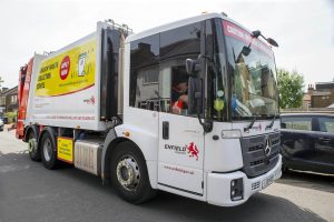 An Enfield bin lorry (credit Enfield Council)