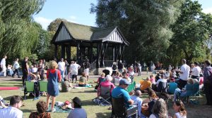Broomfield Park's bandstand