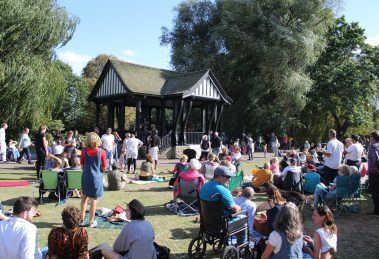 Broomfield Park's bandstand