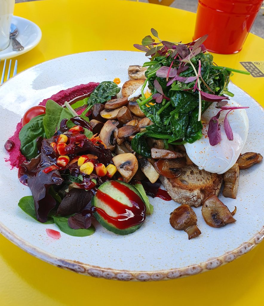 Brunch at Hopper & Bean