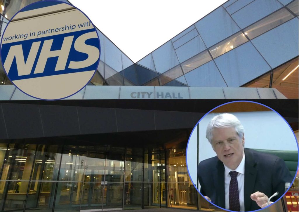 City Hall could gain more powers over the NHS in London but MPs like Ben Coleman (inset) oppose the move