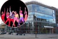 Dugdale Arts Centre and (inset, credit Emily Schievano) S Club 7