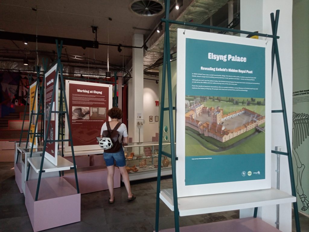 The Elsyng Palace exhibition at Dugdale Arts Centre