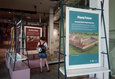 The Elsyng Palace exhibition at Dugdale Arts Centre