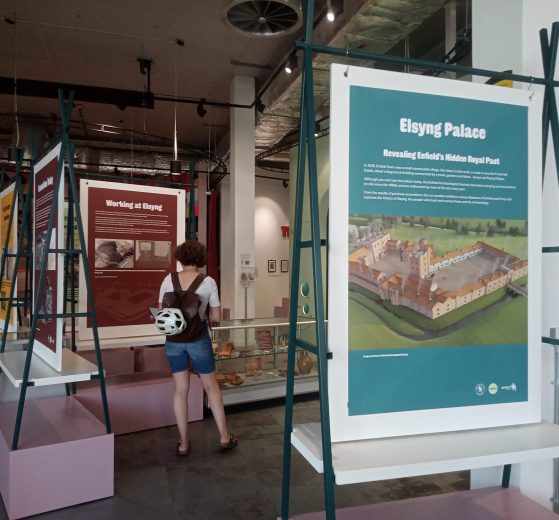 The Elsyng Palace exhibition at Dugdale Arts Centre