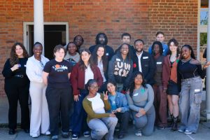 The 'Young Cultural Leaders' take part in a workshop at Forty Hall (credit Zoe Scholes)