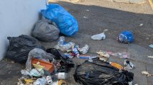 Fly-tipping in Saddler Square