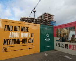 Vistry is the council's development partner for Meridian One, the first phase of Meridian Water