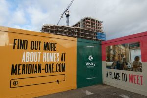 Vistry is the council's development partner for Meridian One, the first phase of Meridian Water
