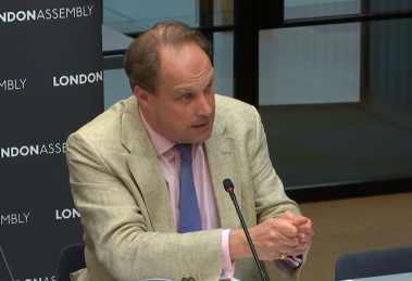 Nicholas Boys-Smith, founder or Create Streets (credit London Assembly)