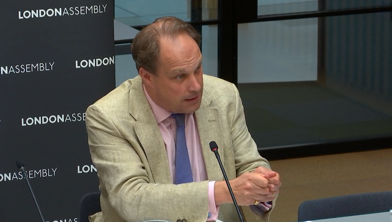 Nicholas Boys-Smith, founder or Create Streets (credit London Assembly)